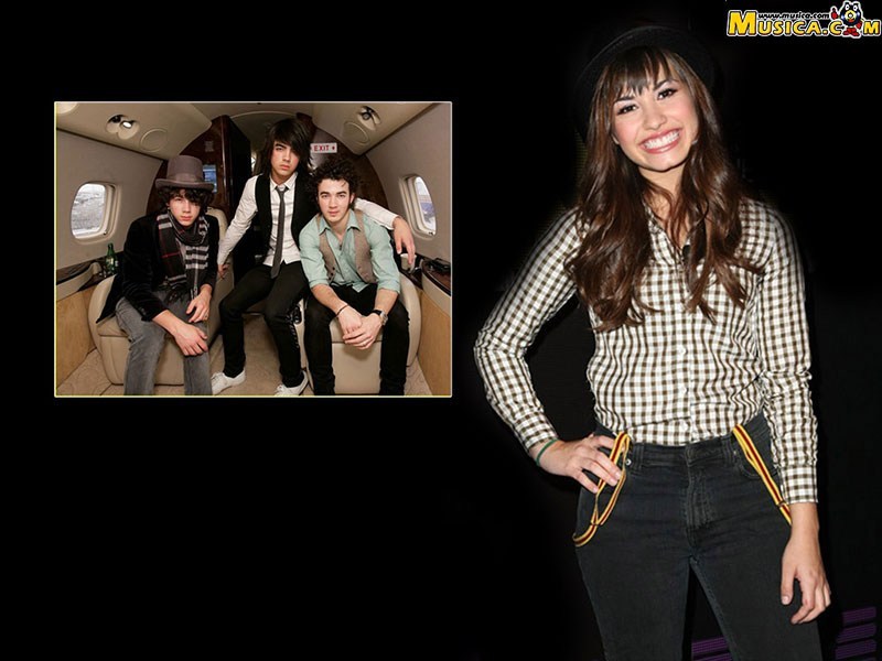 Fondo de pantalla de The Jonas Brothers feat Demi Lovato