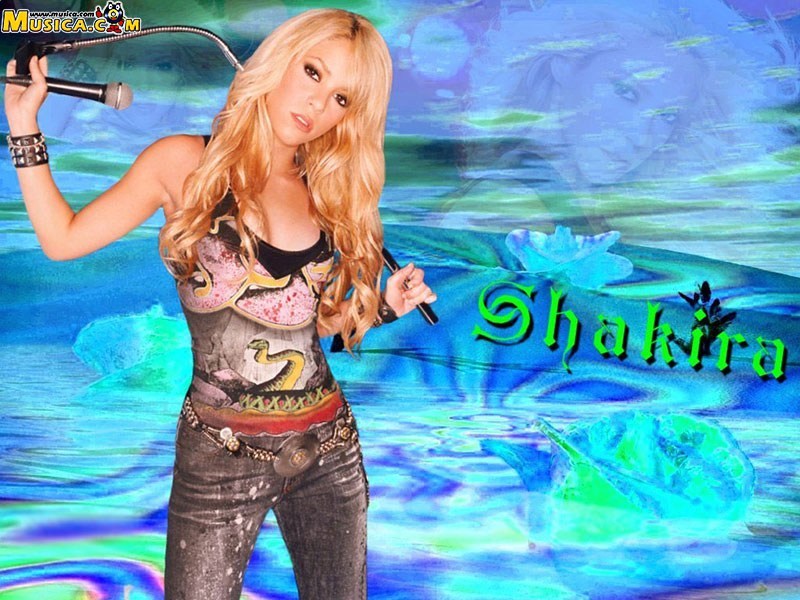 Fondo de pantalla de Shakira