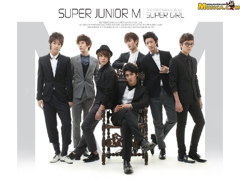 Fondo de pantalla de Super Junior M