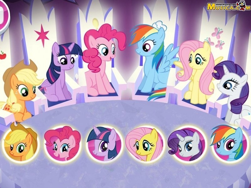 Fondo de pantalla de My Little Pony