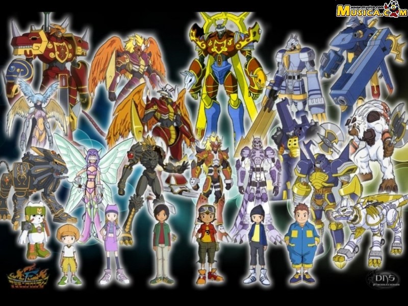 Fondo de pantalla de Digimon Frontier