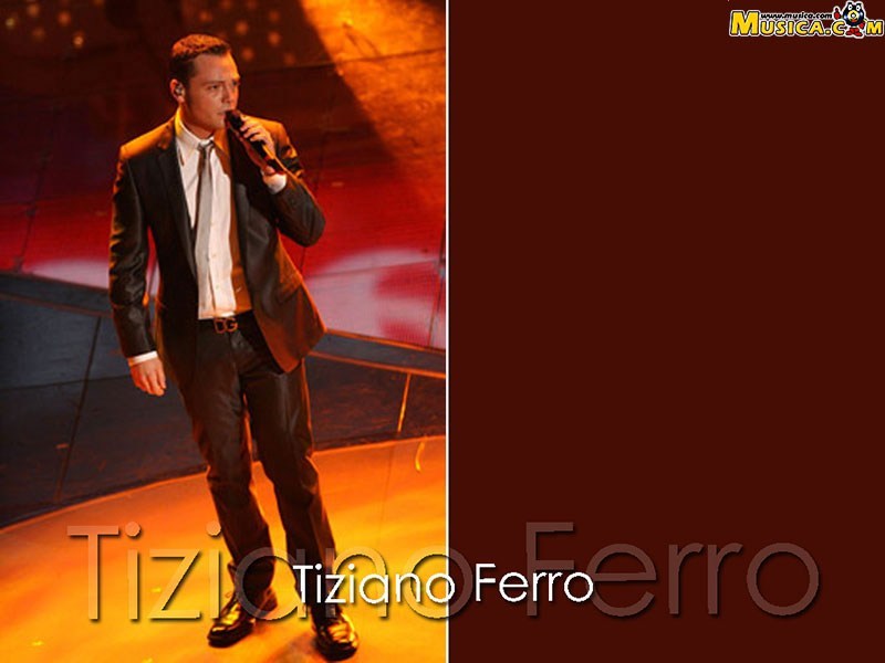 Fondo de pantalla de Tiziano Ferro