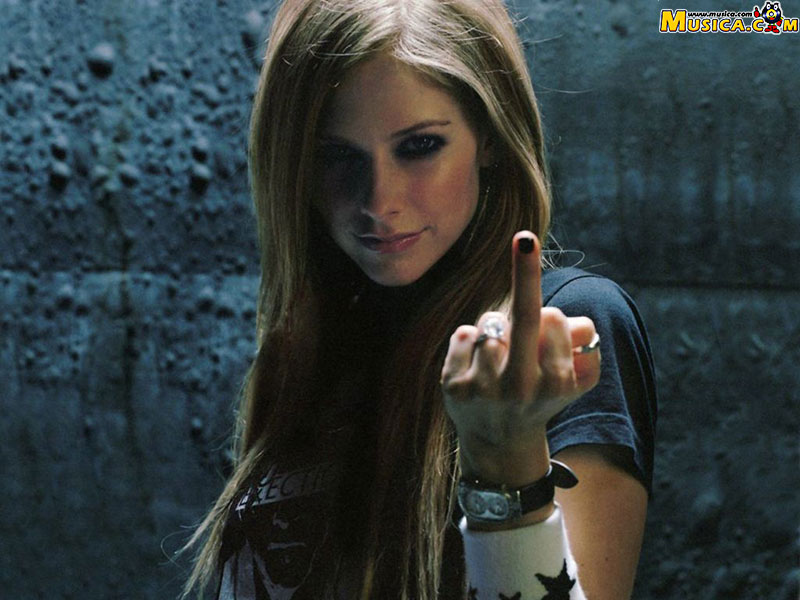 Fondo de pantalla de Avril Lavigne