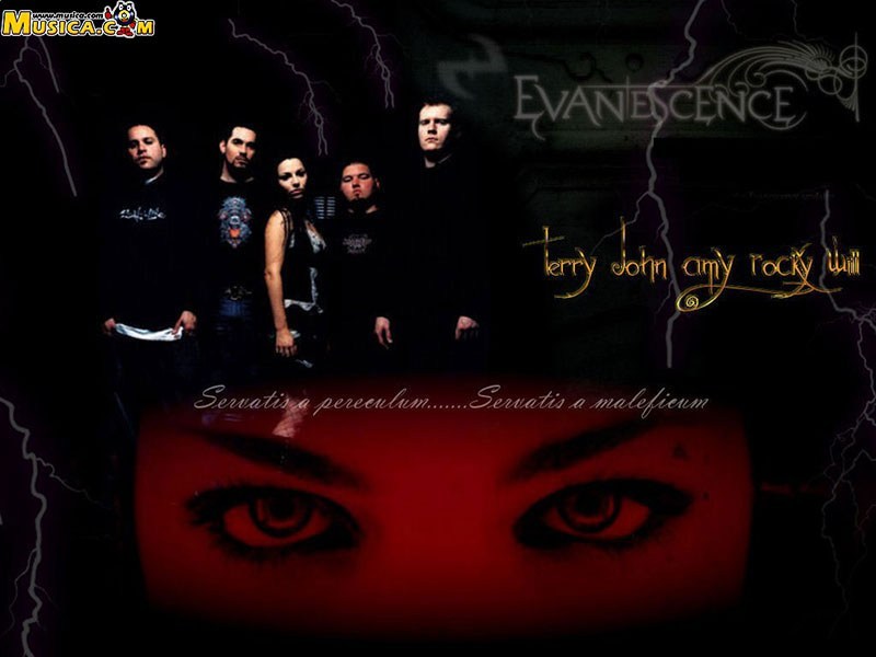 Fondo de pantalla de Evanescence