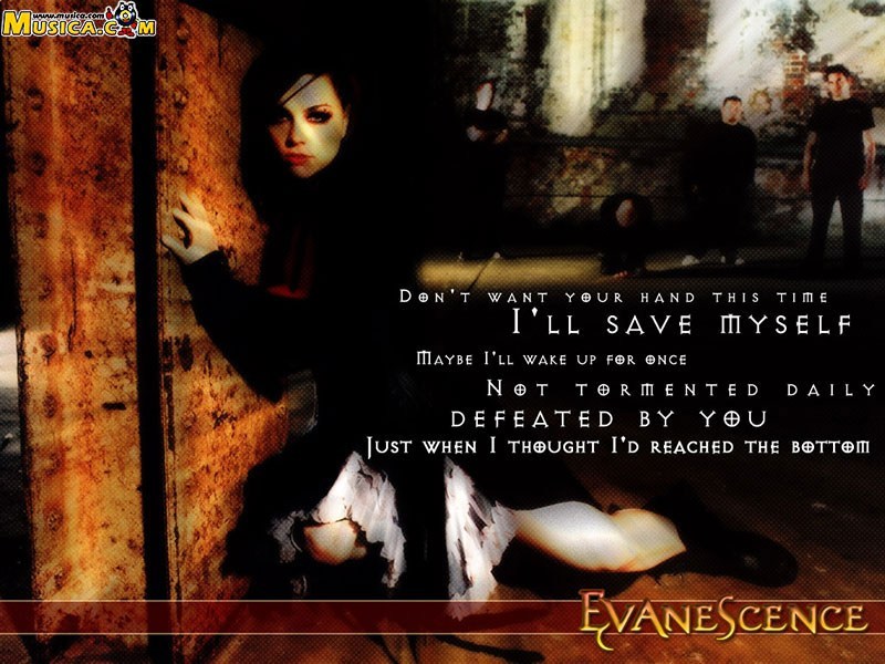 Fondo de pantalla de Evanescence