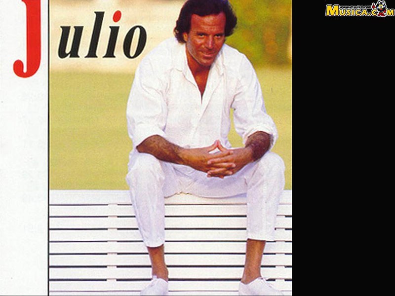 Fondo de pantalla de Julio Iglesias