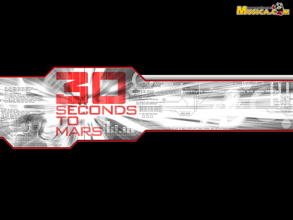 Fondo de pantalla de 30 Seconds To Mars