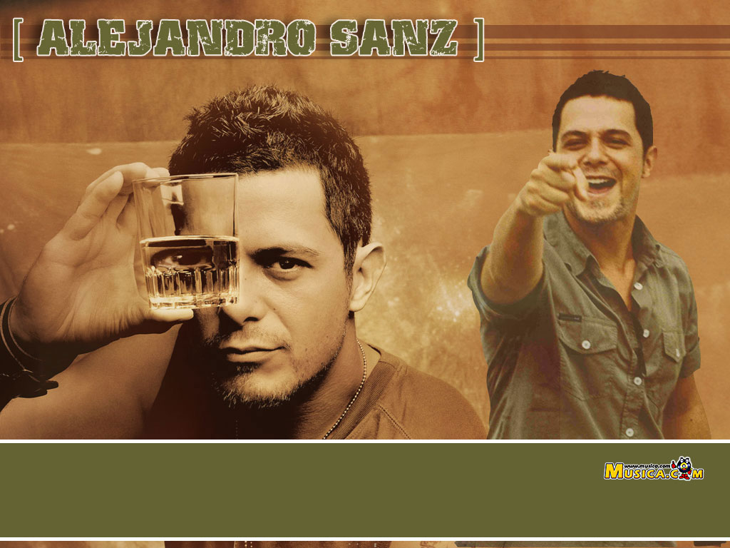 Fondo de pantalla de Alejandro Sanz