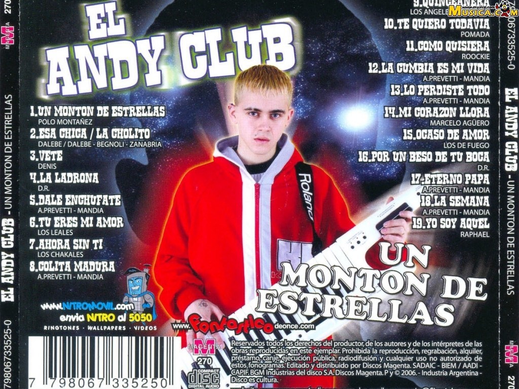 Fondo de pantalla de Andy Club