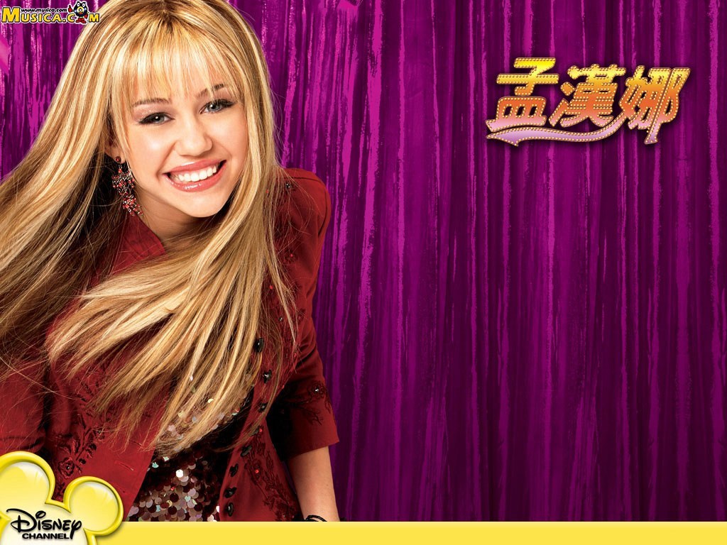 Fondo de pantalla de Hannah Montana