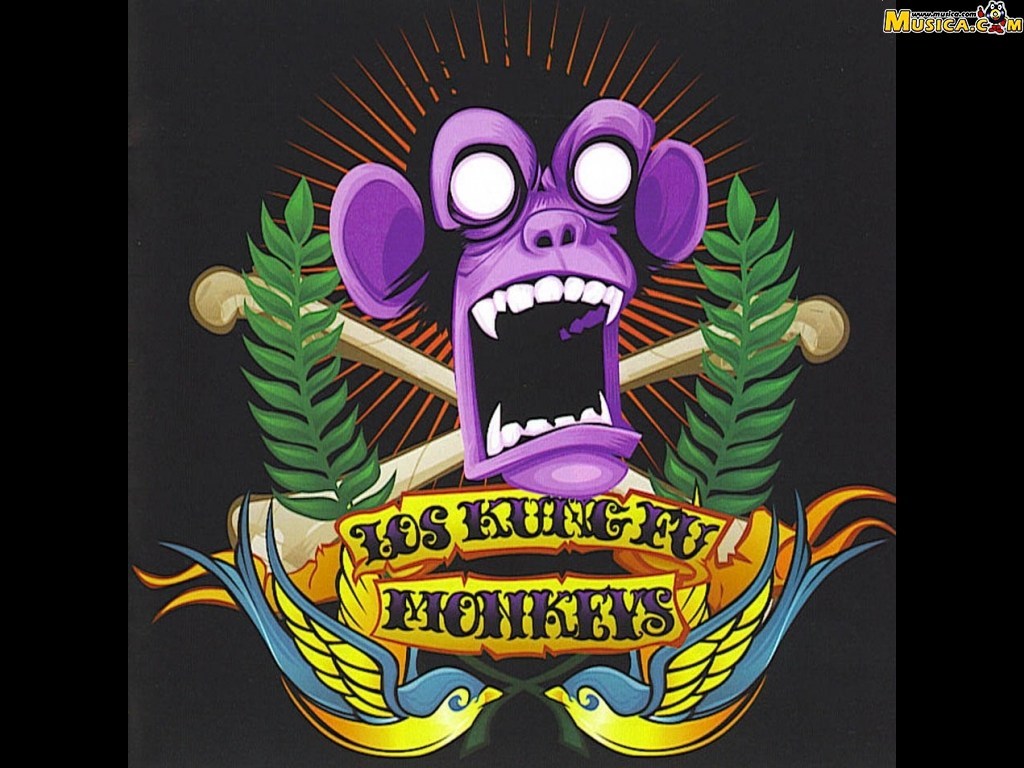 Fondo de pantalla de Los Kung-Fu Monkeys