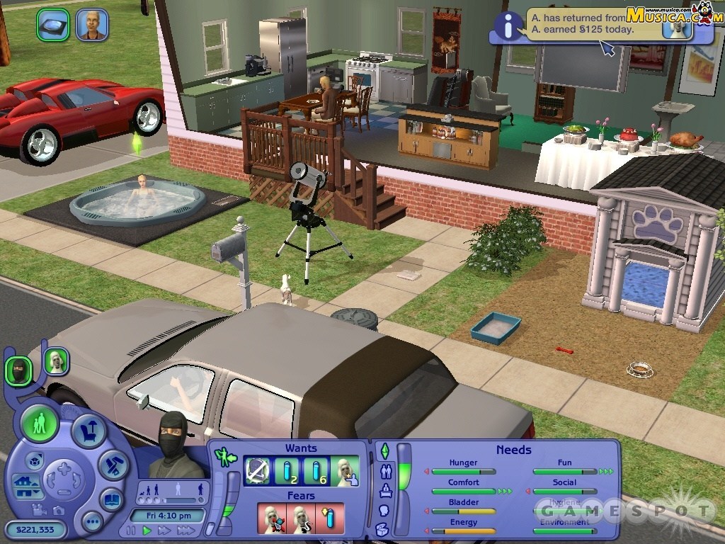 Fondo de pantalla de Sims 2