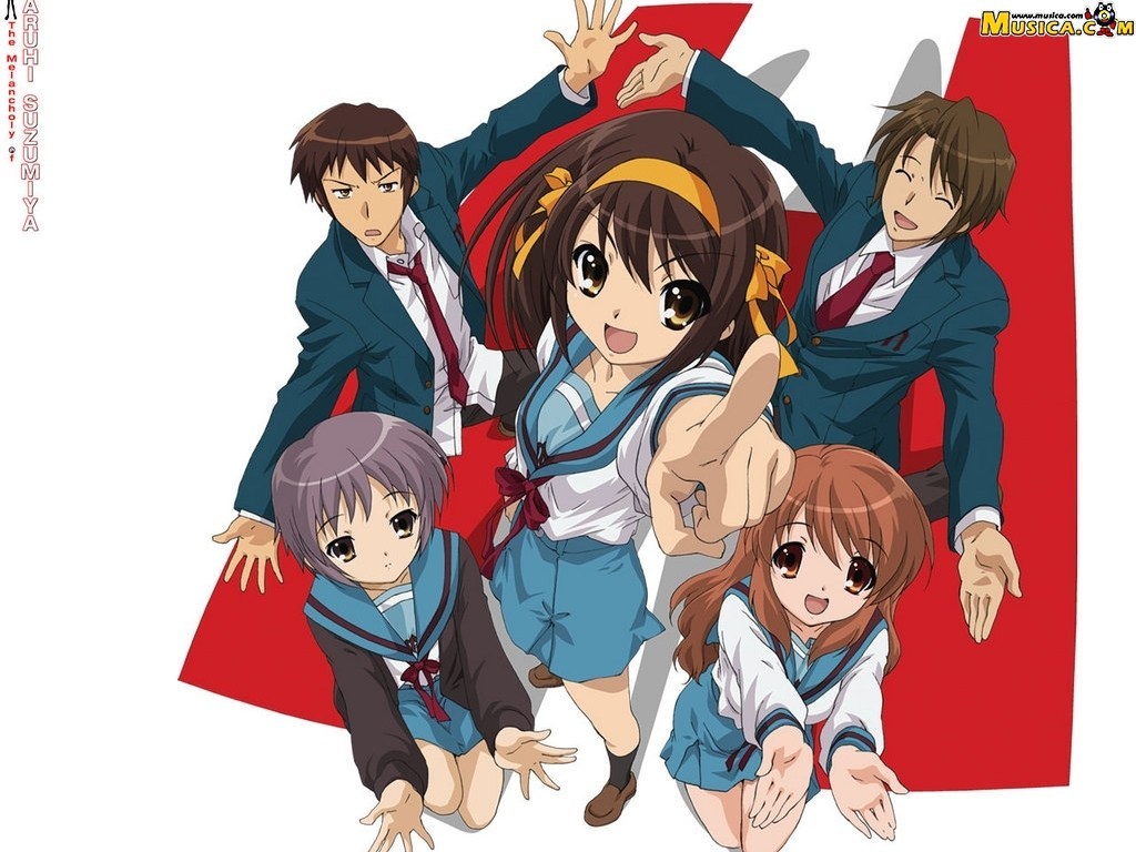 Fondo de pantalla de Suzumiya Haruhi no Yuuutsu