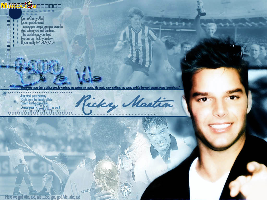 Fondo de pantalla de Ricky Martin