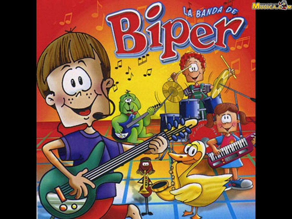 Fondo de pantalla de Biper y sus amigos