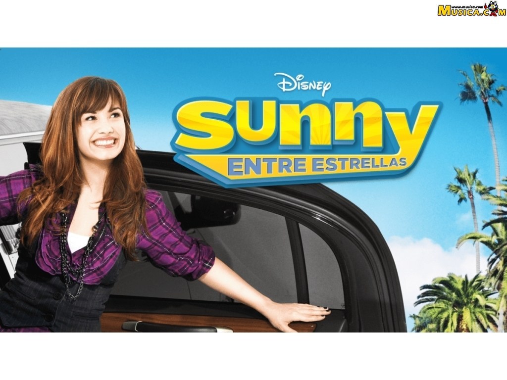 Fondo de pantalla de Sunny entre estrellas