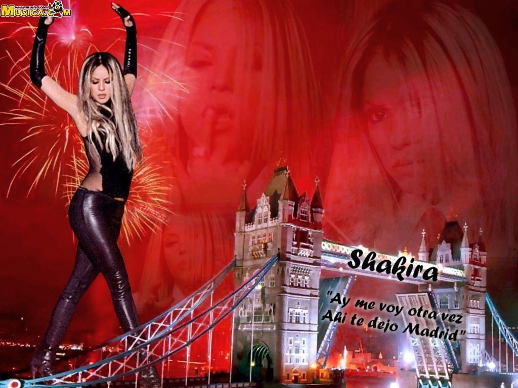 Fondo de pantalla de Shakira