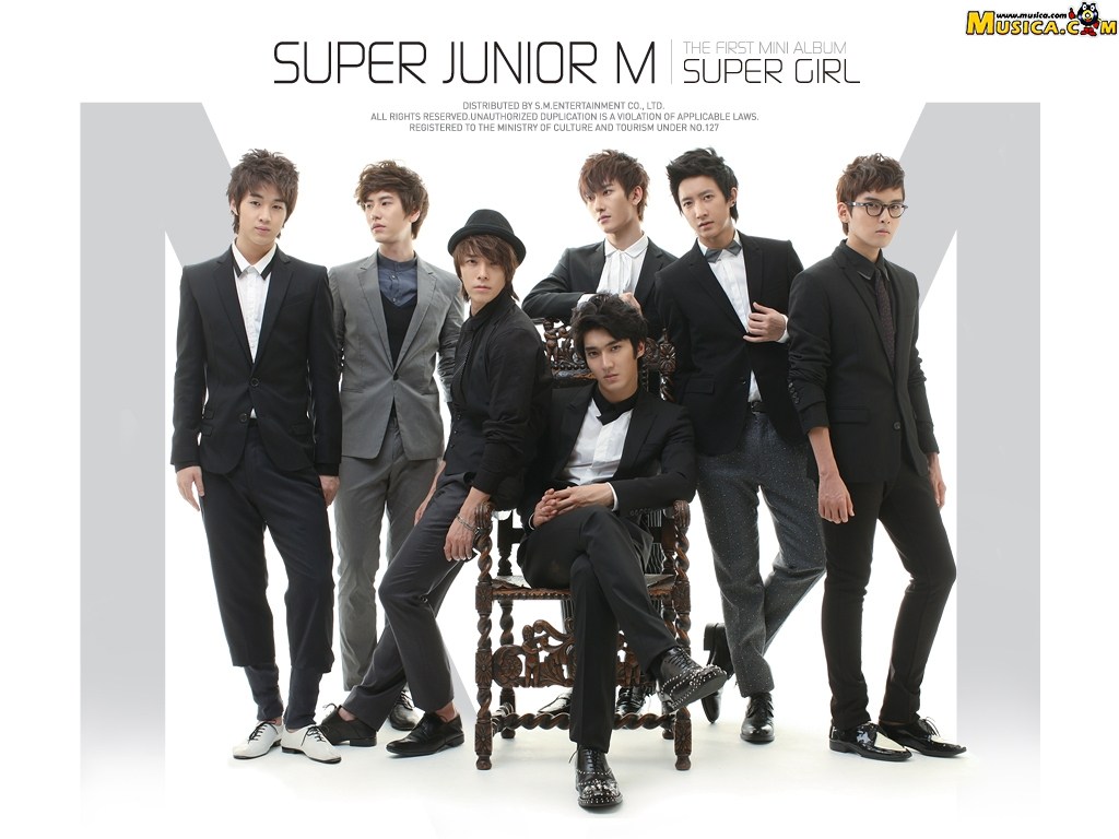 Fondo de pantalla de Super Junior M