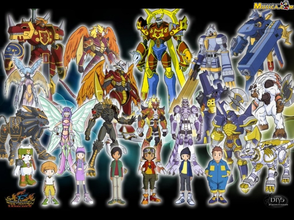 Fondo de pantalla de Digimon Frontier