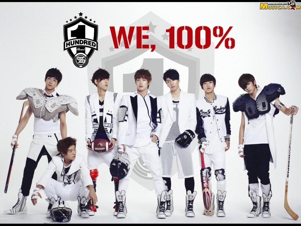 Fondo de pantalla de 100% (Korean Band)