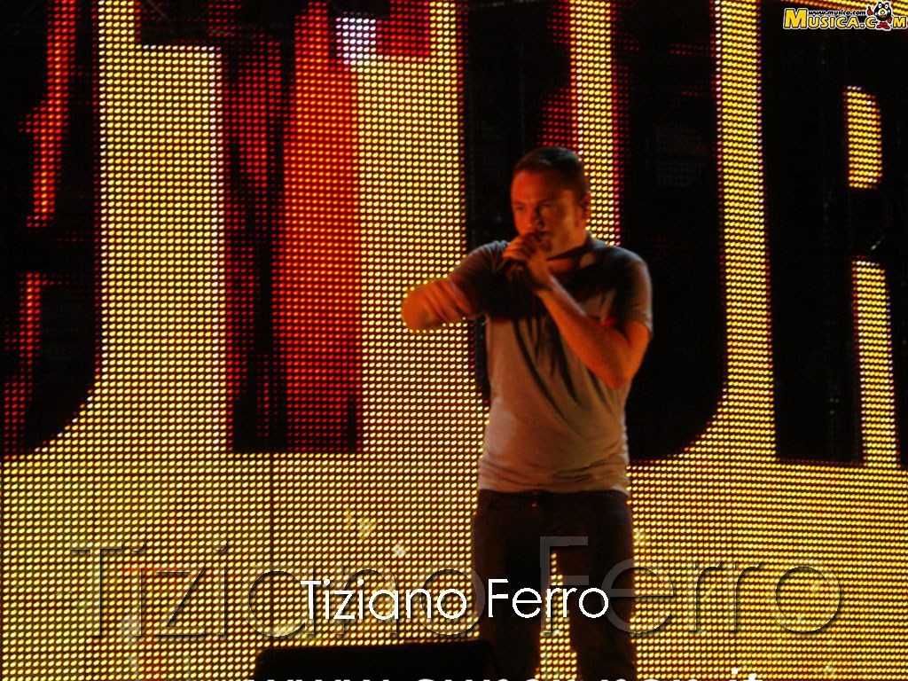 Fondo de pantalla de Tiziano Ferro