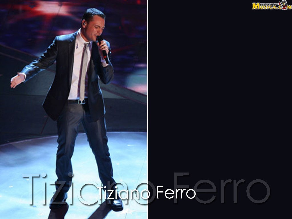 Fondo de pantalla de Tiziano Ferro