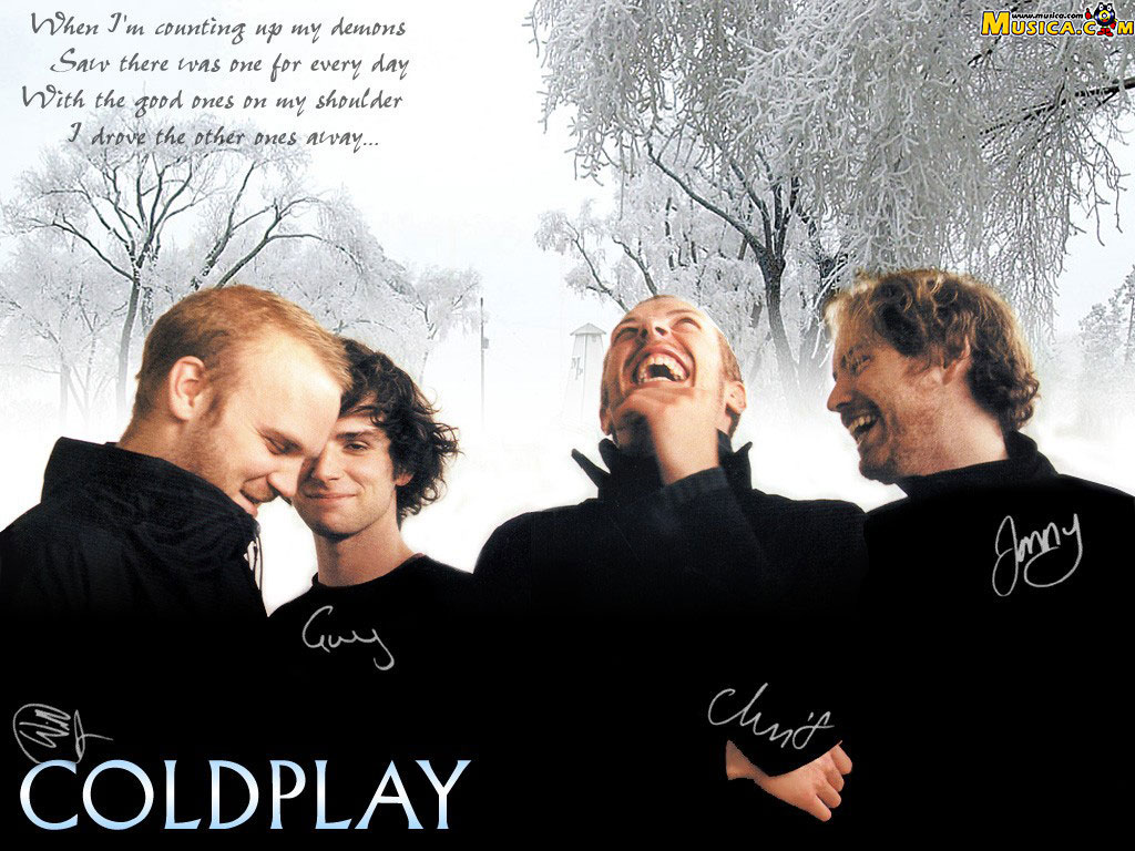 Fondo de pantalla de Coldplay