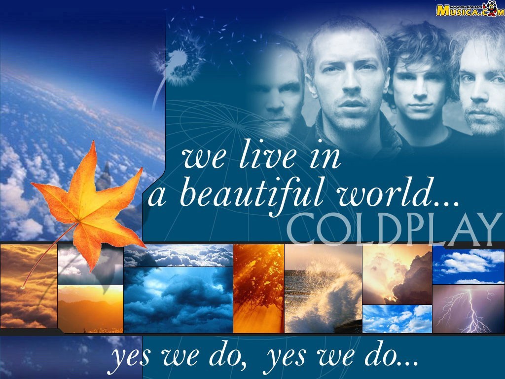Fondo de pantalla de Coldplay