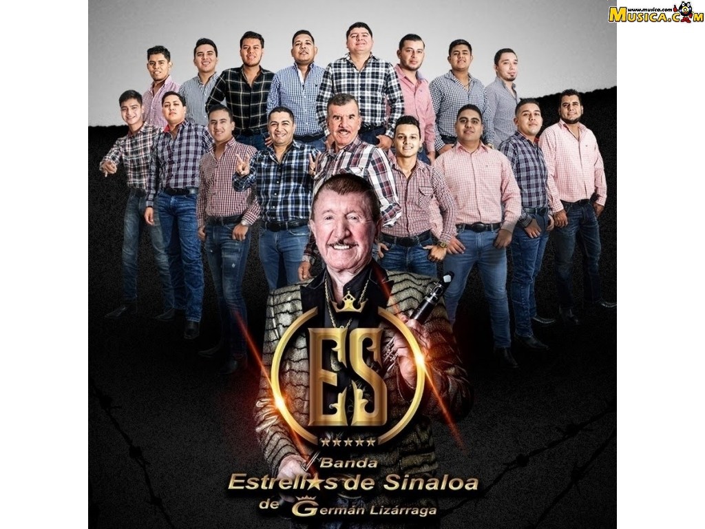 Fondo de pantalla de Banda Estrellas de Sinaloa de Germán Lizárraga