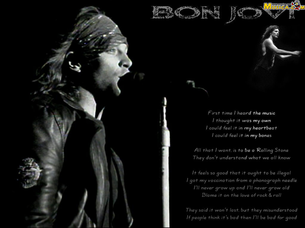 Fondo de pantalla de Bon Jovi