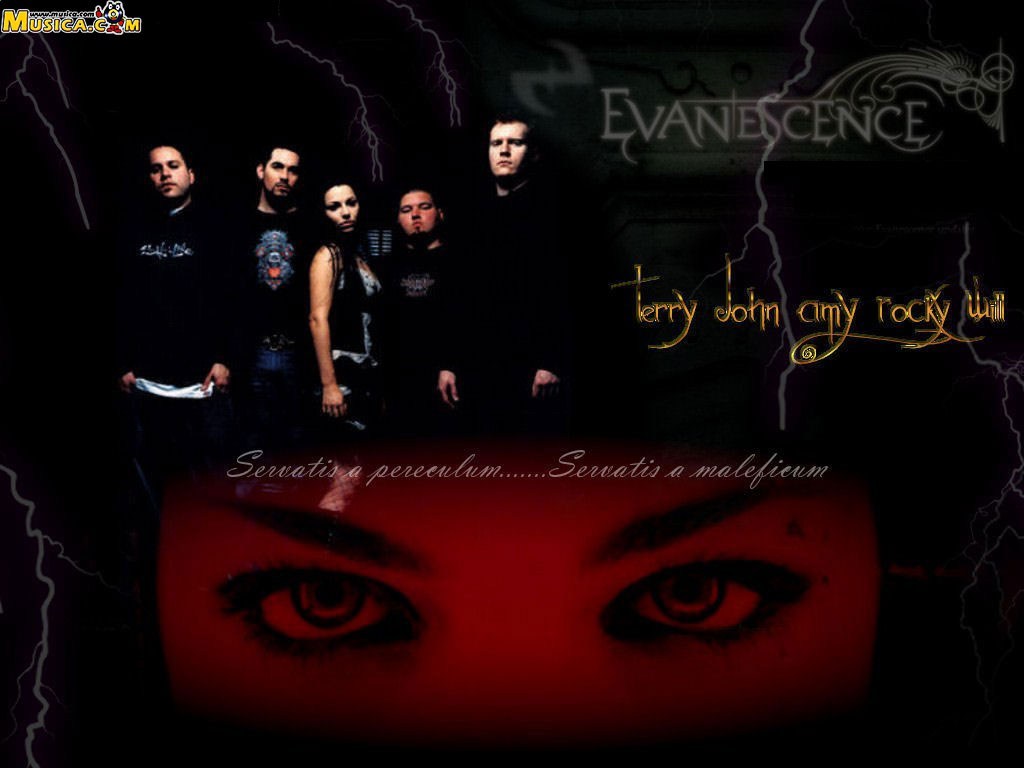 Fondo de pantalla de Evanescence