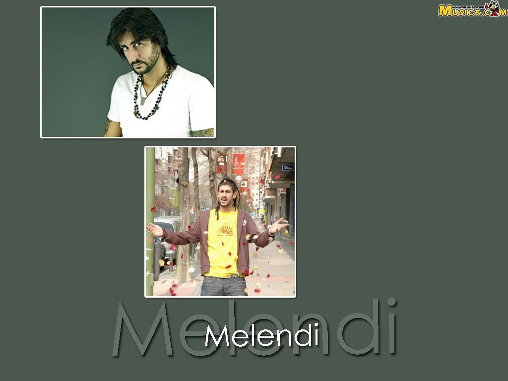 Fondo de pantalla de Melendi