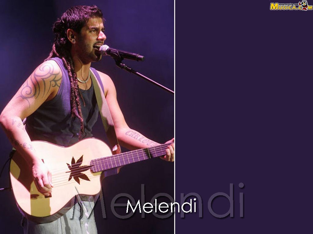 Fondo de pantalla de Melendi