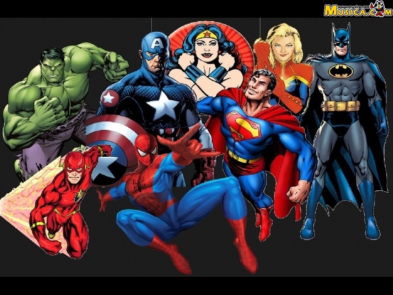 Fondo de pantalla de Superheroes