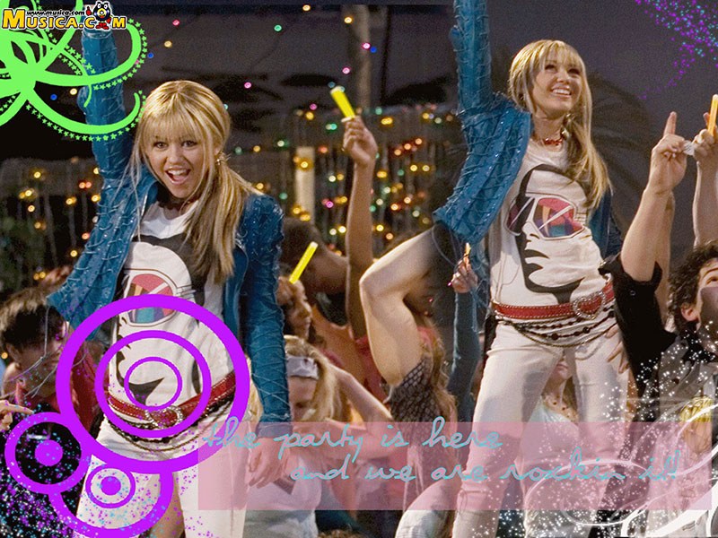 Fondo de pantalla de Hannah Montana