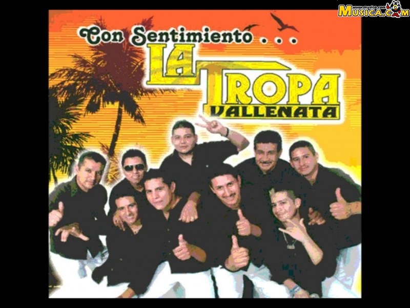 Fondo de pantalla de La tropa vallenata