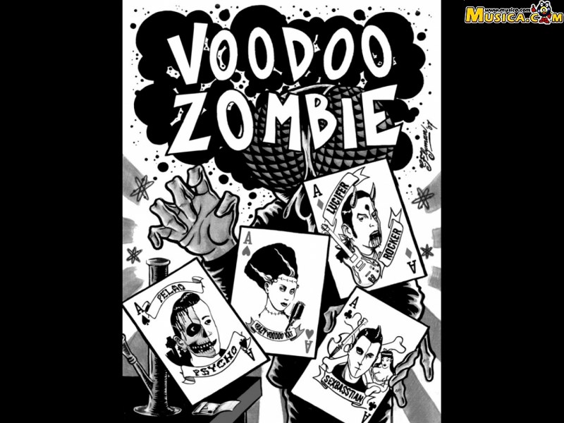 Fondo de pantalla de Voodoo Zombie