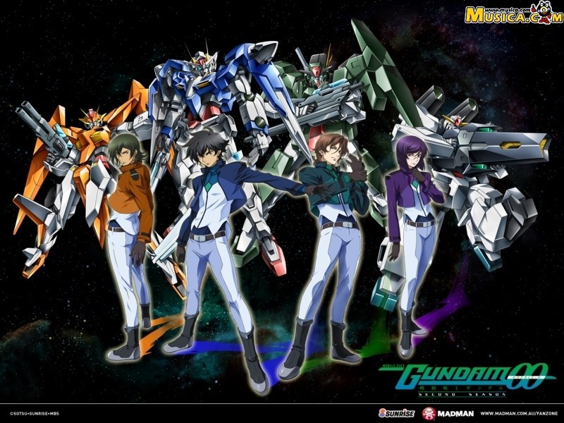 Fondo de pantalla de Gundam 00