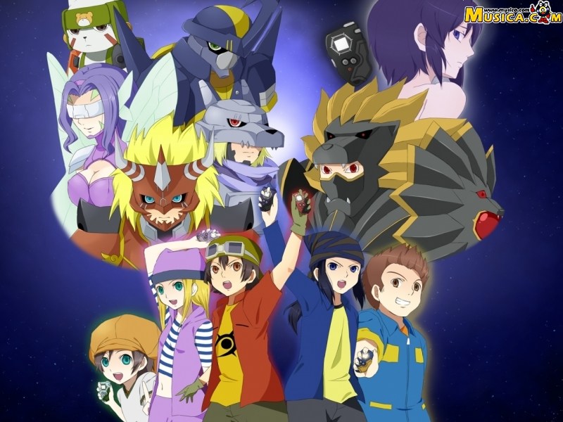 Fondo de pantalla de Digimon Frontier