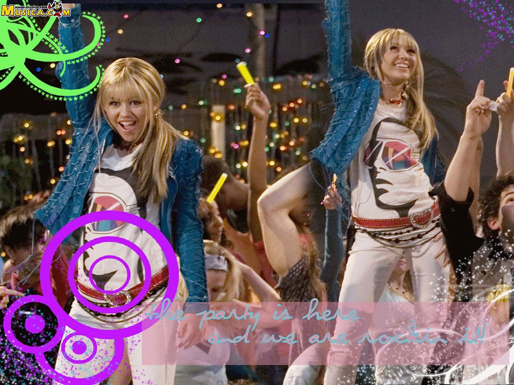 Fondo de pantalla de Hannah Montana 2