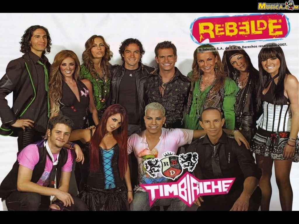 Fondo de pantalla de Timbiriche y RBD