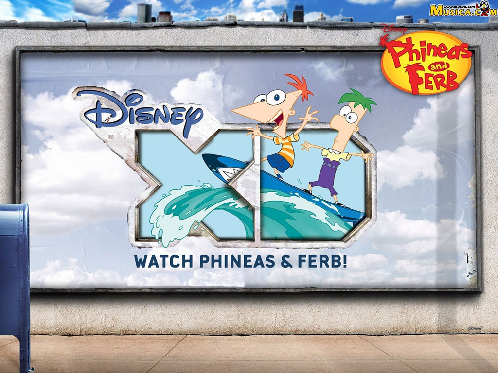 Fondo de pantalla de Phineas y Ferb