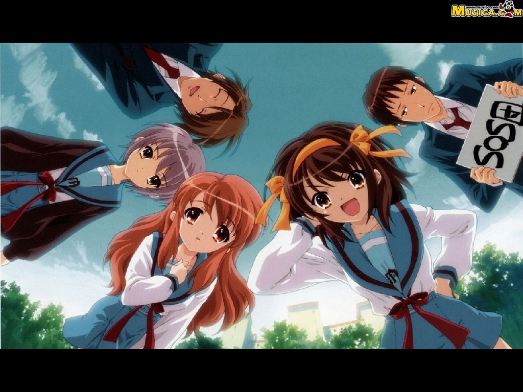 Fondo de pantalla de Suzumiya Haruhi no Yuuutsu