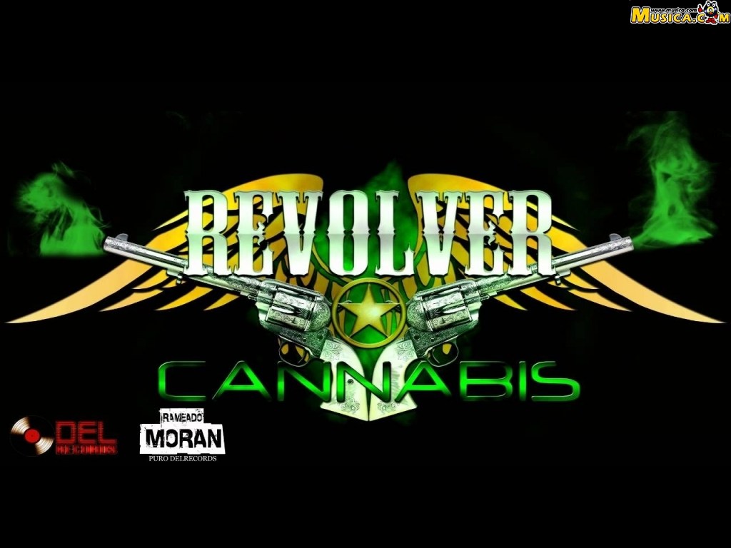Fondo de pantalla de Revolver Cannabis