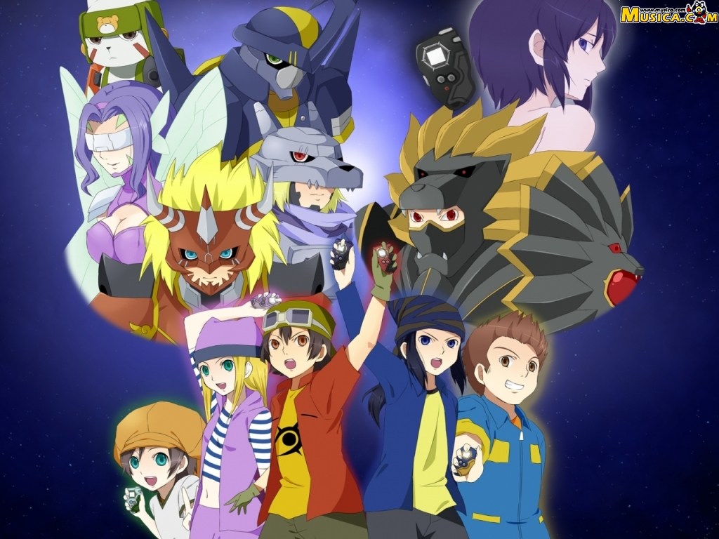 Fondo de pantalla de Digimon Frontier