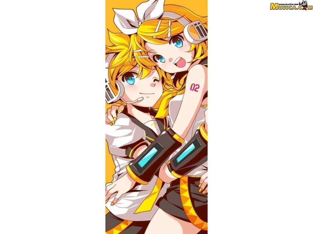 Fondo de pantalla de Rin y Len Kagamine