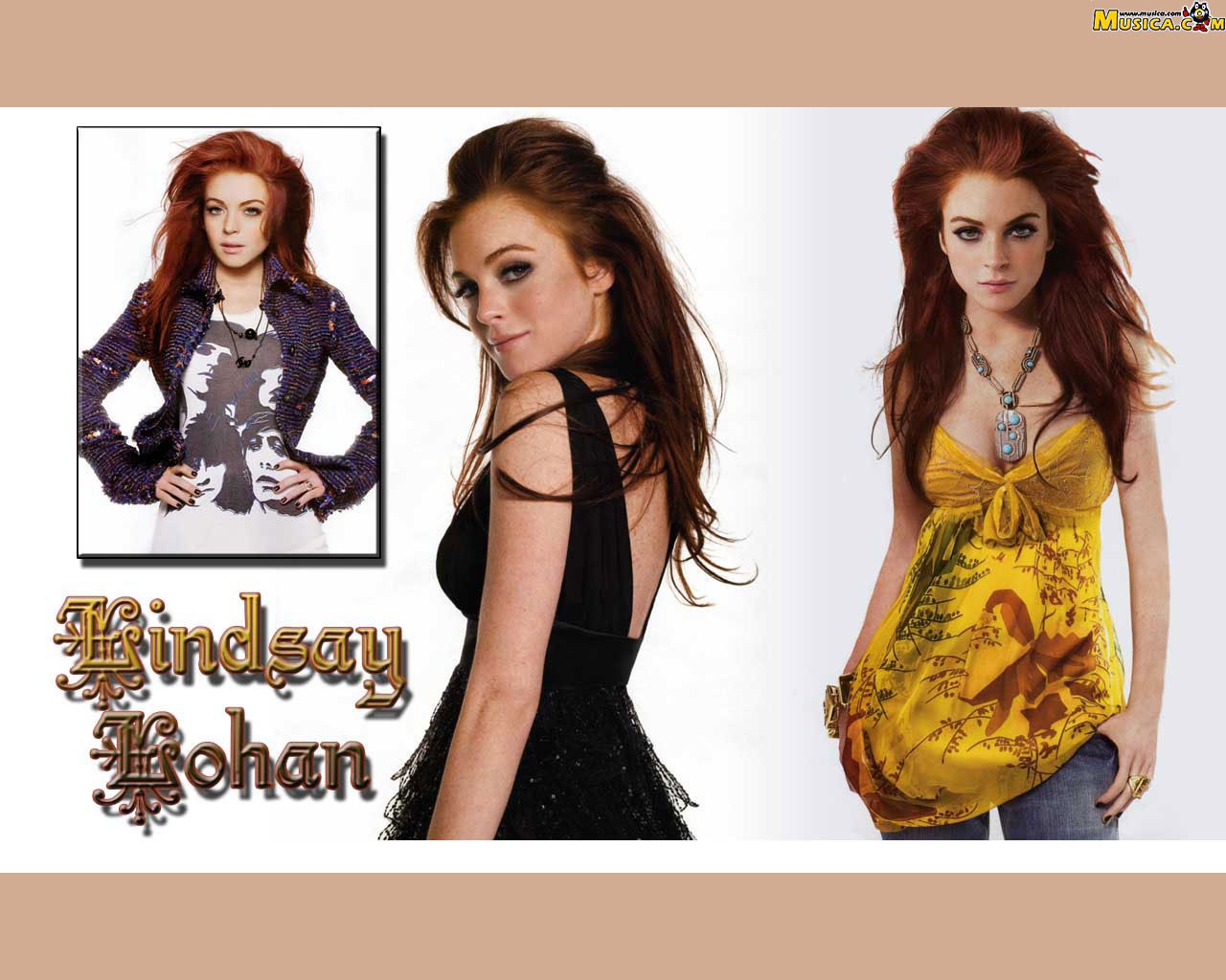 Fondo de pantalla de Lindsay Lohan