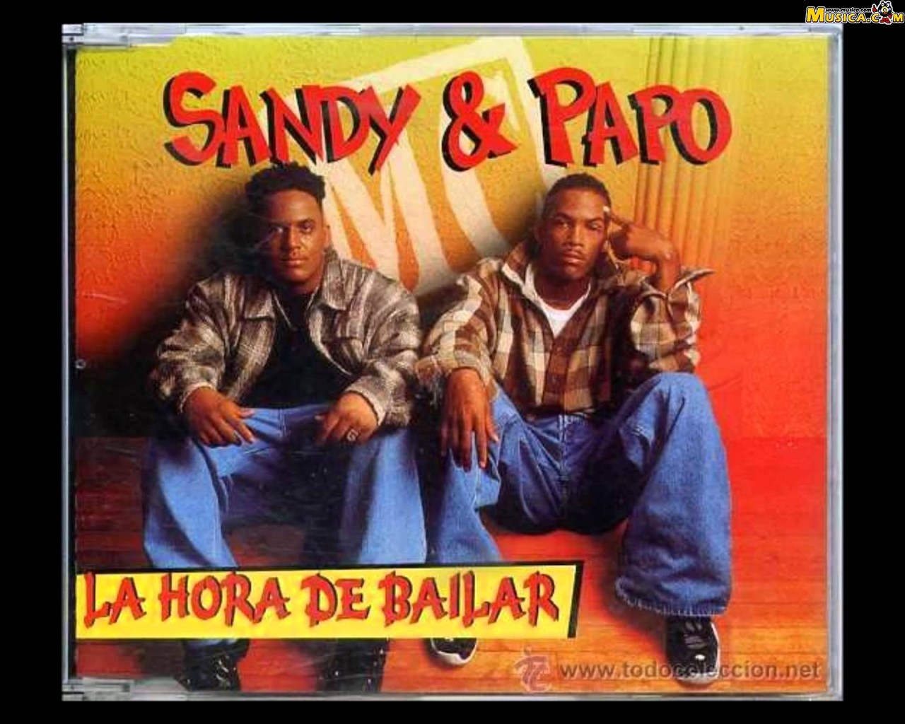Fondo de pantalla de Sandy y Papo