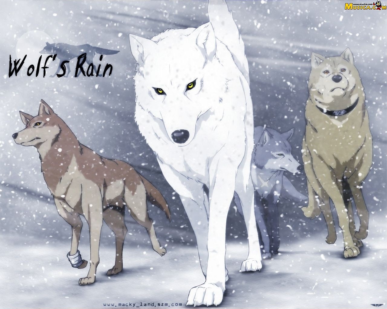 Fondo de pantalla de Wolf's Rain