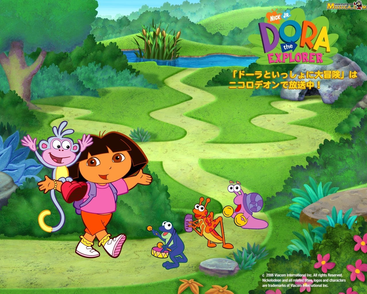 Fondo de pantalla de Dora la Exploradora